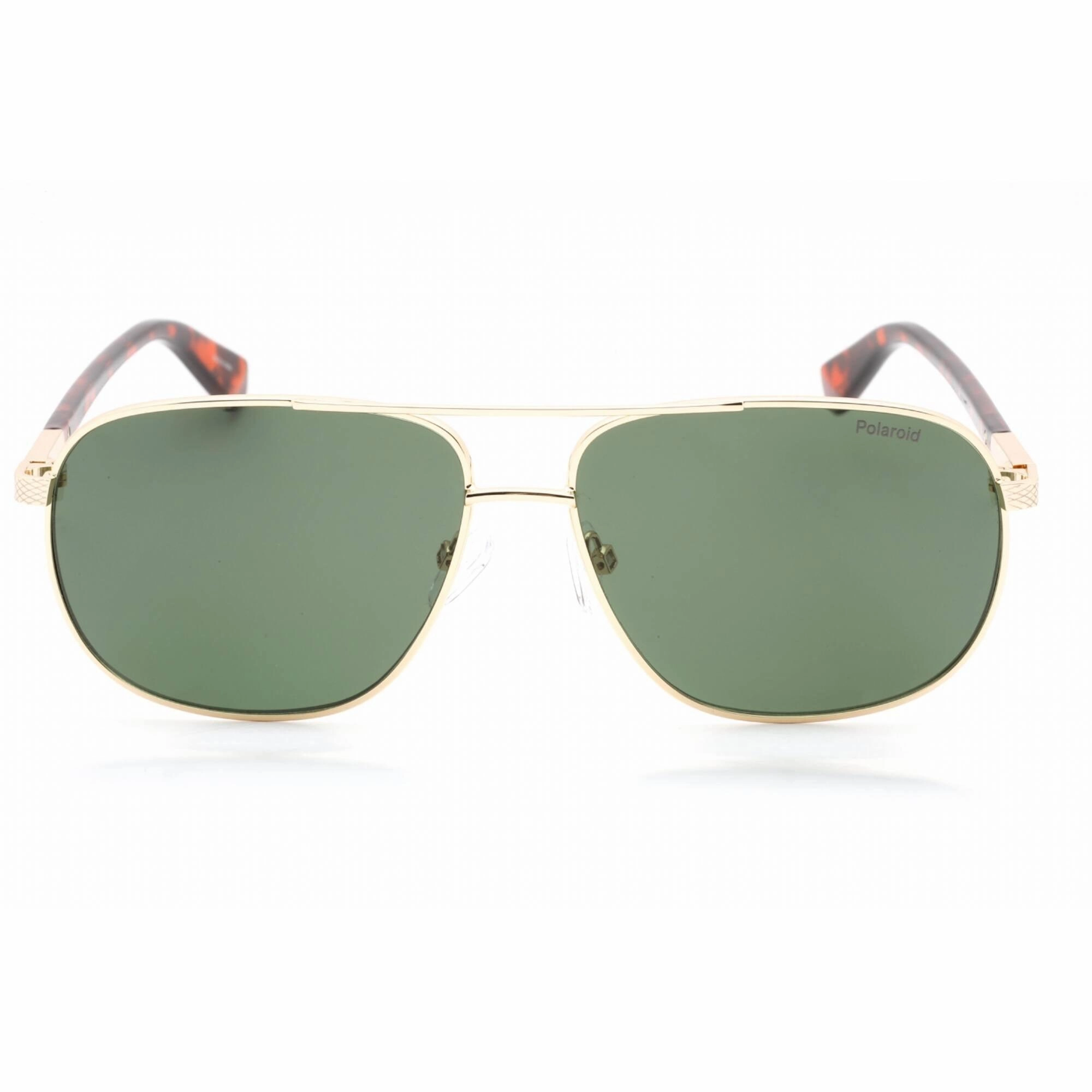 Polaroid Core Men's Sunglasses - Gold Metal Aviator Shape Frame | PLD 2074/S/X 0J5G UC