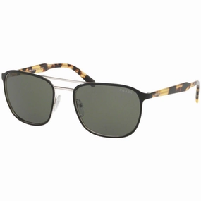 Prada Men's Sunglasses - Top Matt Black On Silver Metal Frame | PRADA 0PR 75VS 5240B2