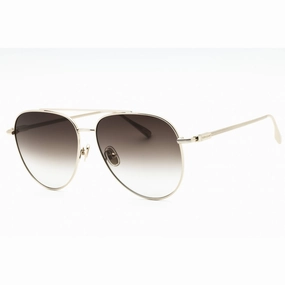 Salvatore Ferragamo Men's Sunglasses - Gold Metal Full Rim Aviator Frame | SF308S 703