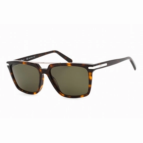 Salvatore Ferragamo Men's Sunglasses - Tortoise Square Frame Brown Lens | SF1037S 240