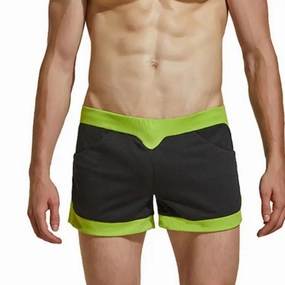 Seobean Men's Curvy-Cut Boxer Shorts Lightweight Casual Underwear 220603