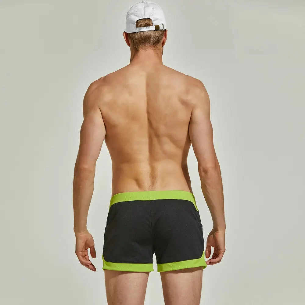 Seobean Men's Curvy-Cut Boxer Shorts Lightweight Casual Underwear 220603