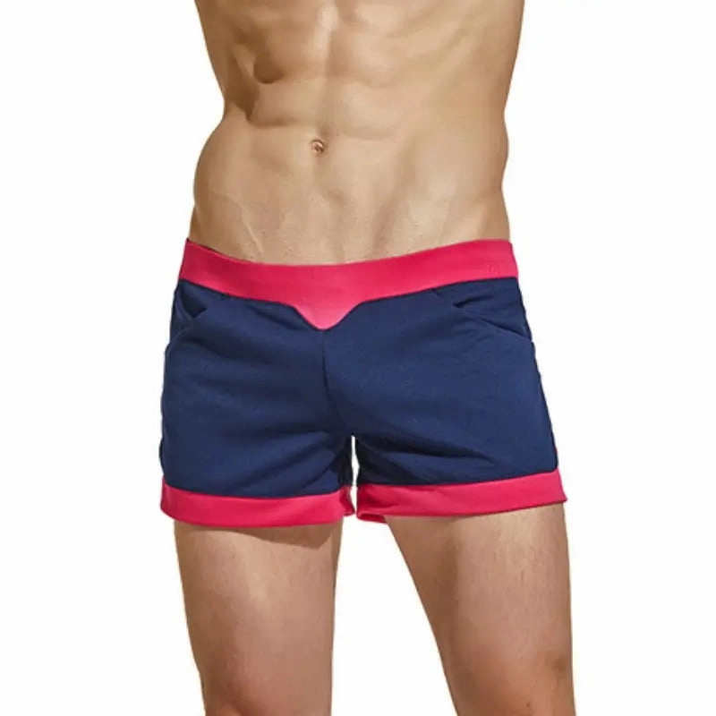 Seobean Men's Curvy-Cut Boxer Shorts Lightweight Casual Underwear 220603