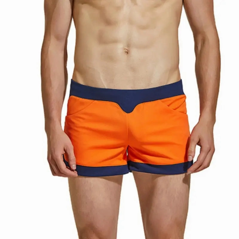 Seobean Men's Curvy-Cut Boxer Shorts Lightweight Casual Underwear 220603