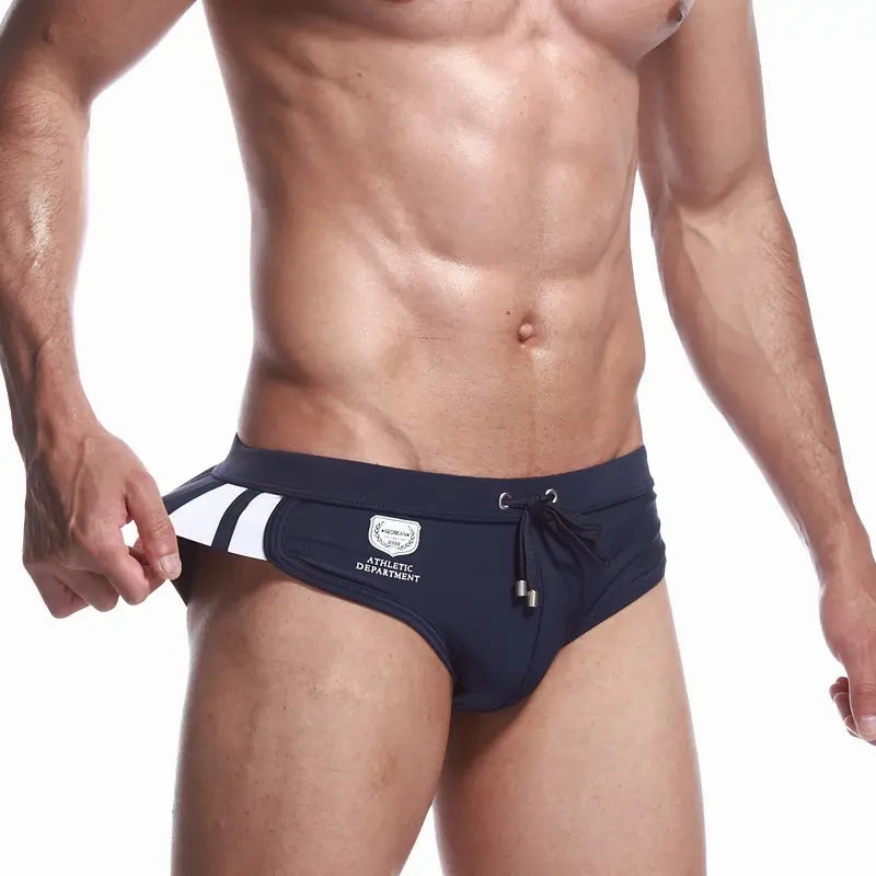Seobean Men's Swim Boxers - Quick-Dry Swim Trunks 30904