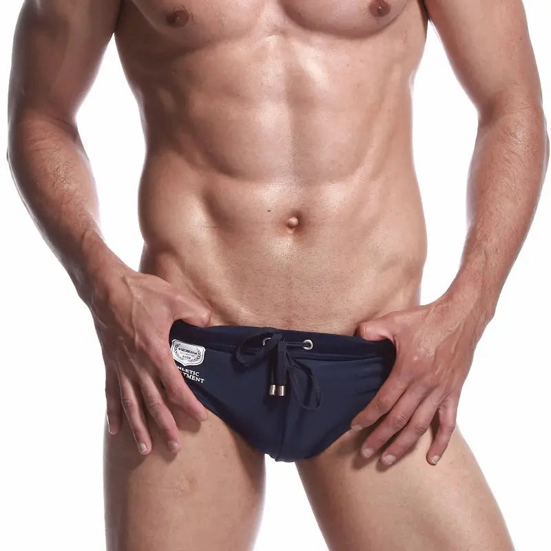 Seobean Men's Swim Boxers - Quick-Dry Swim Trunks 30904