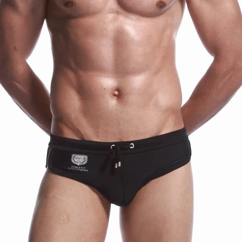 Seobean Men's Swim Boxers - Quick-Dry Swim Trunks 30904