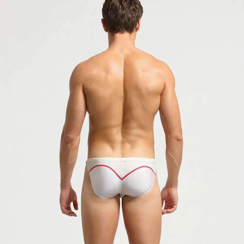 Seobean Men's Swim Briefs - Best Color Block Swimwear | Quick-Dry 10901