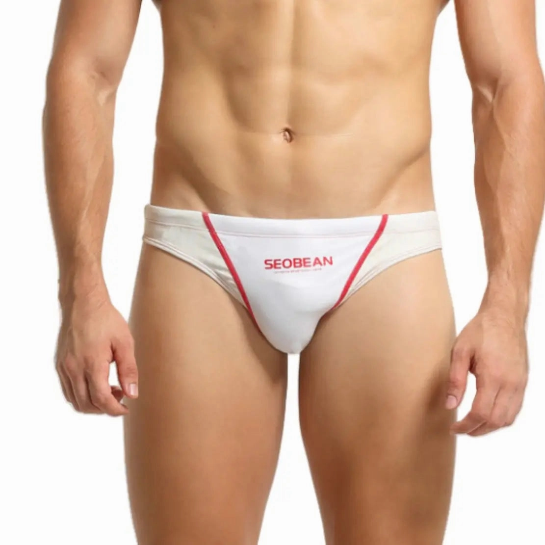 Seobean Men's Swim Briefs - Best Color Block Swimwear | Quick-Dry 10901