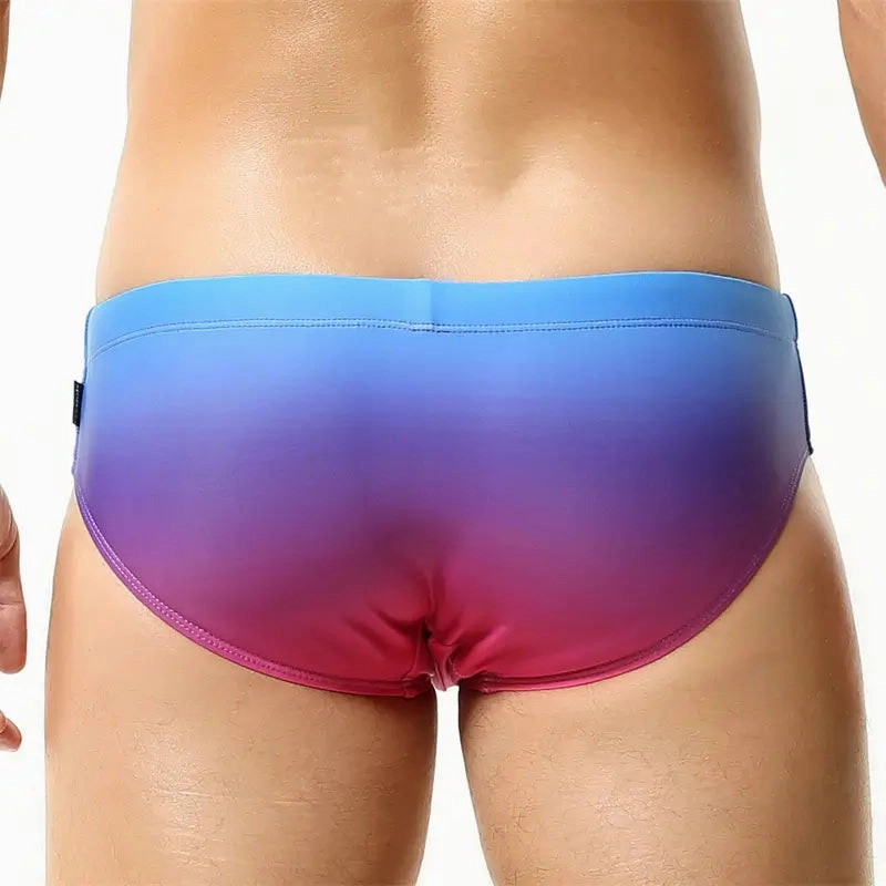 Seobean Men's Swim Briefs - Low-Rise Quick-Dry Swimwear 240901
