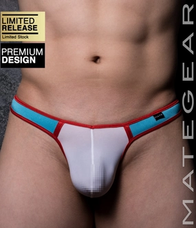 Sexy Men's Swimwear Ultra Swim Pouch Thong - Don Sang (Tapered Sides / V-Front)