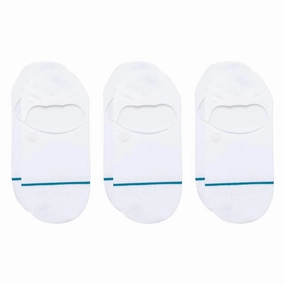 Stance Icon No Show Socks 3-Pack - White - Large