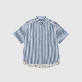STRIPED S/S SHIRT