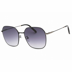 Tom Ford Men's Sunglasses - Shiny Black Metal Frame Gradient Smoke Lens | FT0887-K 01B