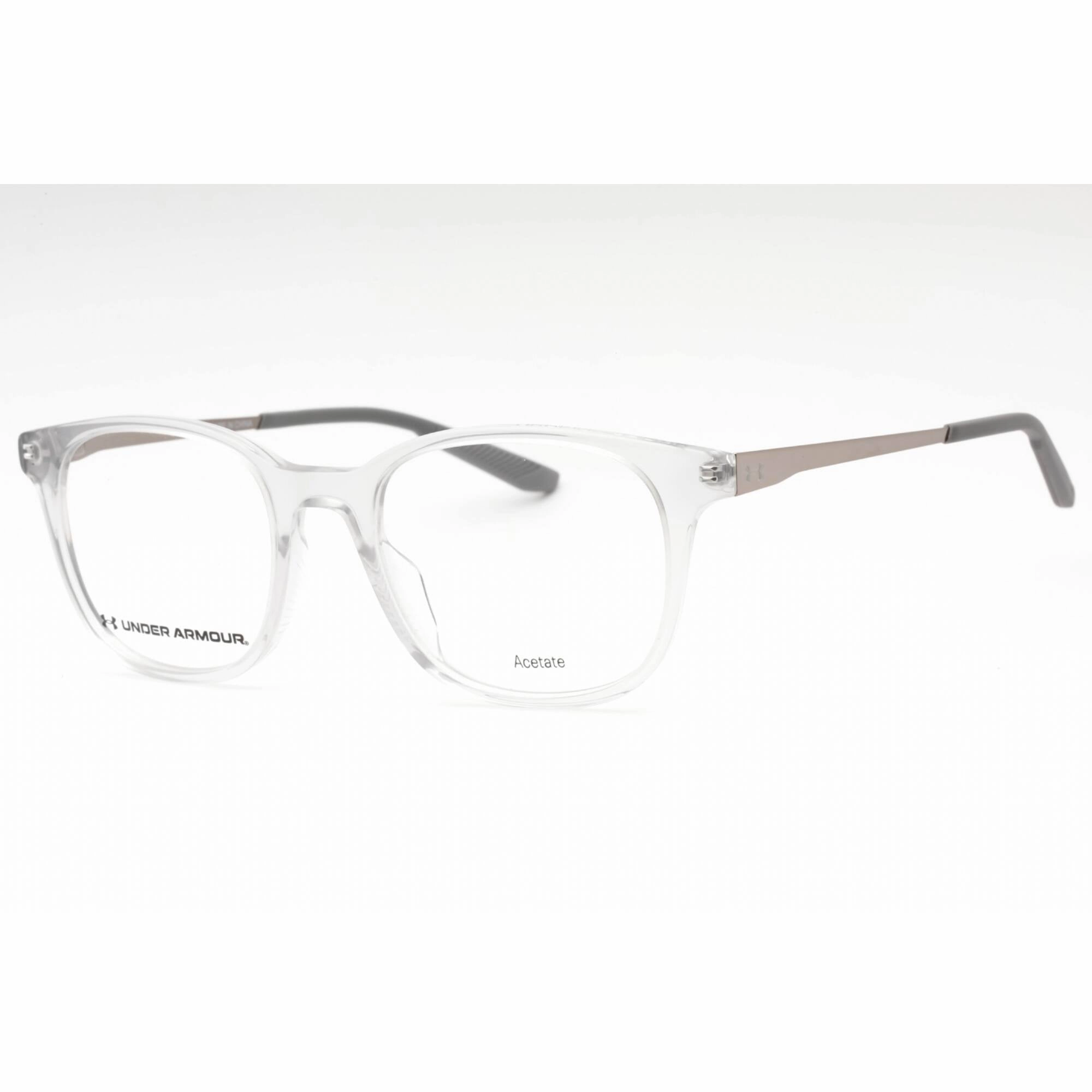 Under Armour Men's Eyeglasses - Crystal Grey Oval Full Rim Frame | UA 5026 063M 00