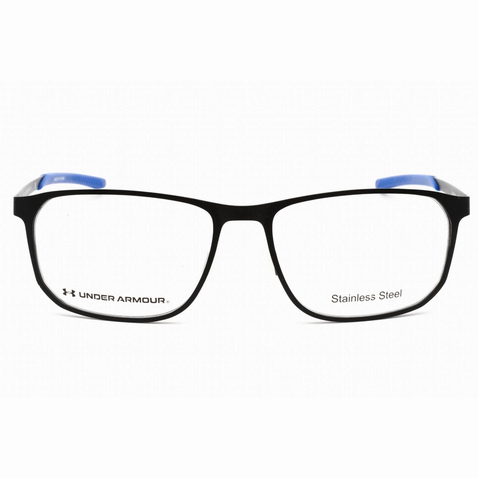 Under Armour Men's Eyeglasses - Full Rim Matte Black Blue Frame | UA 5029/G 00VK 00