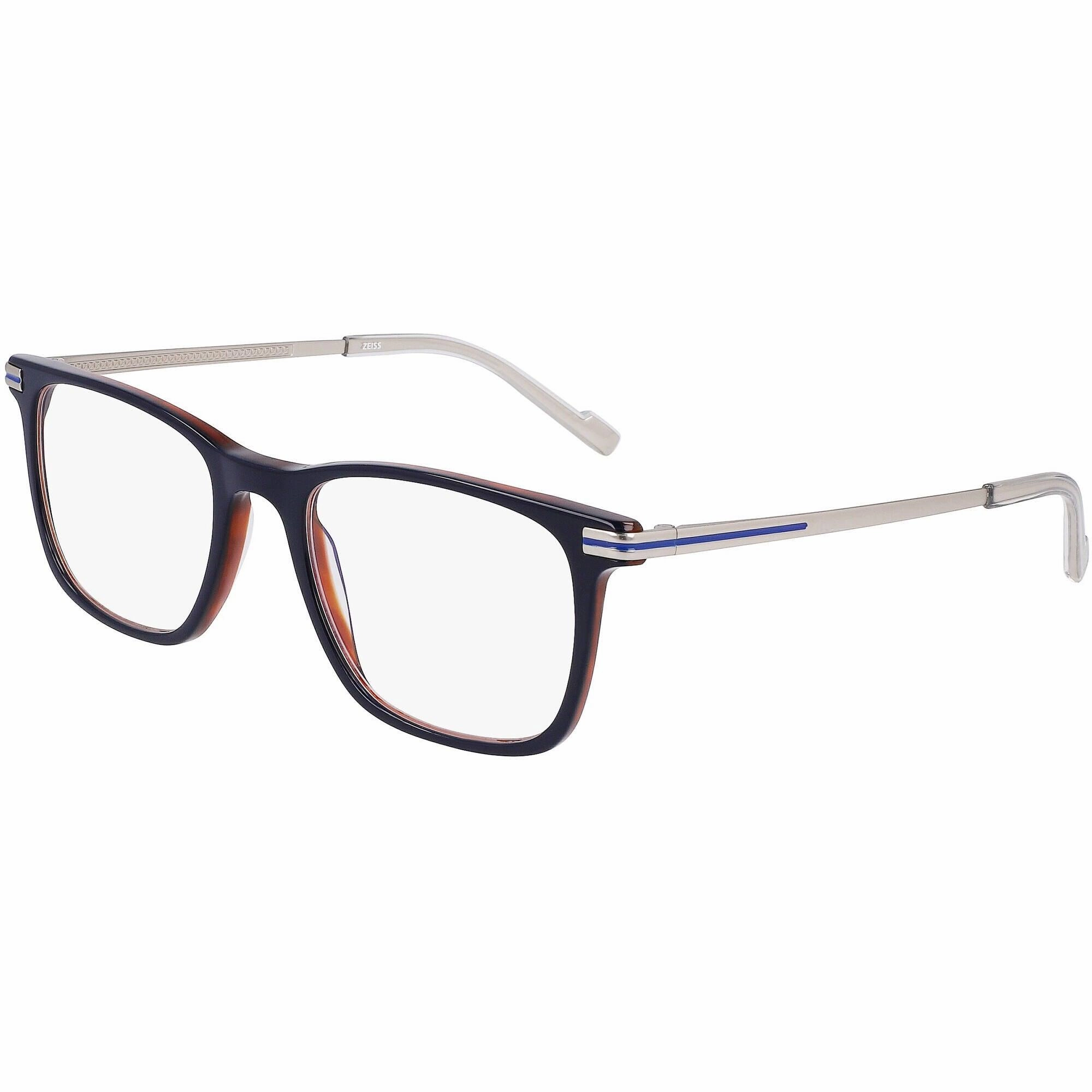 Zeiss Men's Eyeglasses - Powder Blue Acetate Square Frame Demo Lens | ZS22708 458