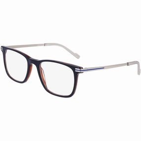 Zeiss Men's Eyeglasses - Powder Blue Acetate Square Frame Demo Lens | ZS22708 458
